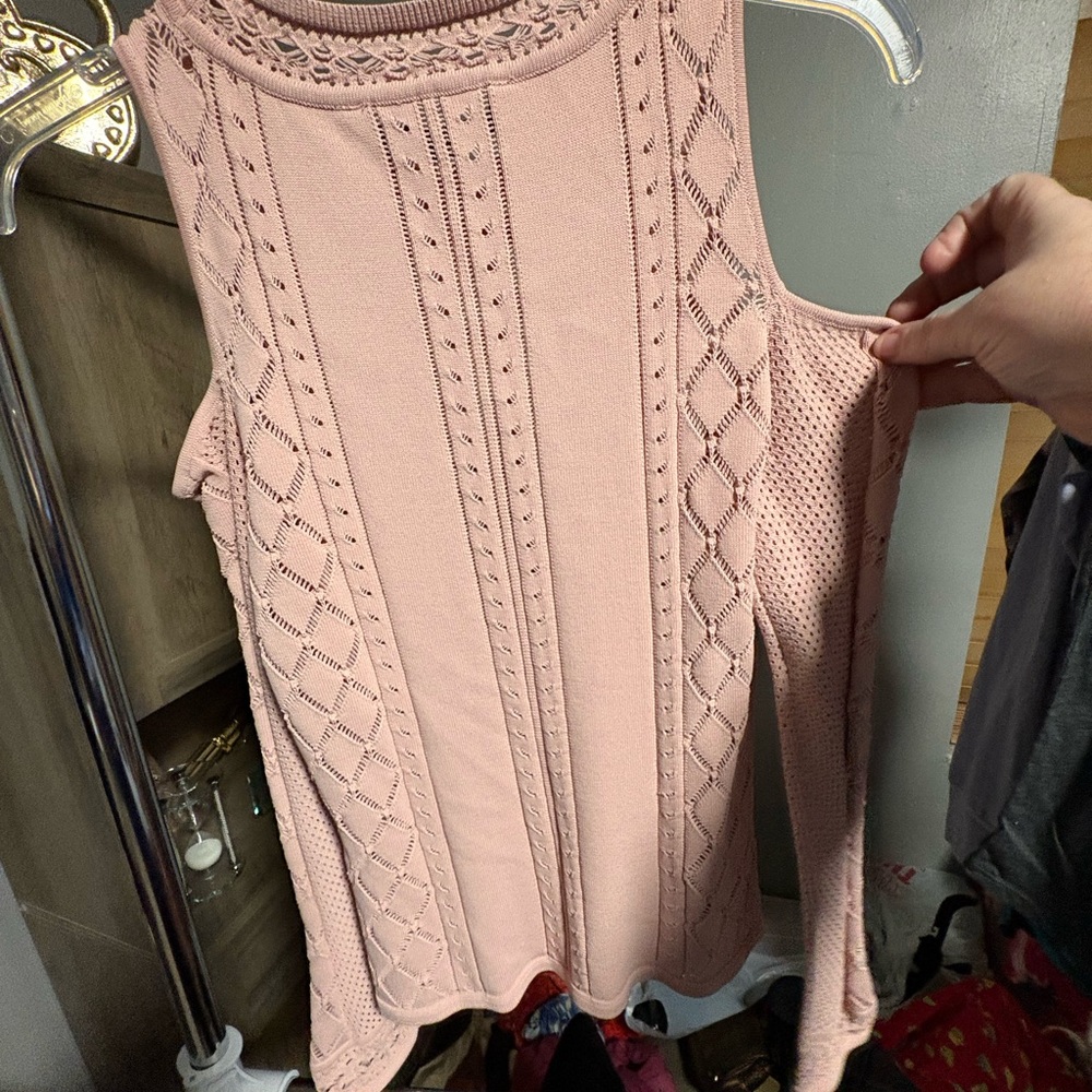 BCBG Powder Pink Sweater - Picture 5 of 7